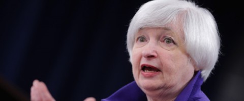 Janet Yellen Holds Press Conf. After Federal Reserve Meeting On Interest Rates
