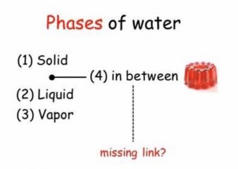 《水の状態、①固体②液体③気体④その中間。ミッシング・リンク？》