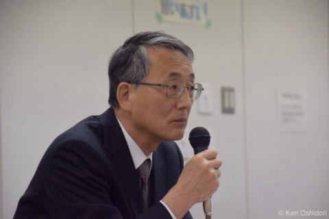 田中俊一原子力規制委員長（撮影　おしどりケン）